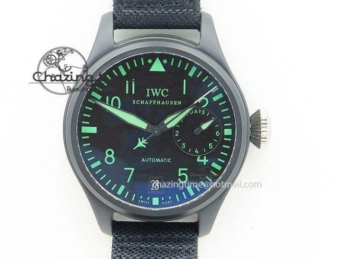 MIROTIME 1226 TechFriendly Aquatimer Automatic SS IW329003 V6F 1:1 Best Edition On Black Rubber Strap MIYOTA 7271